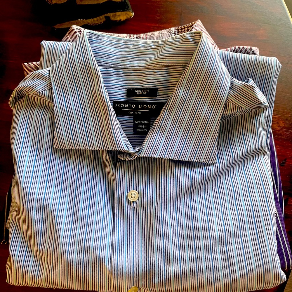 Selling three large size dress shirts